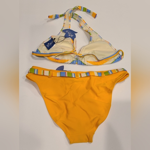 Buzios Brazilian Stripe 2pc Bikini Set - Picture 4 of 11